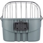 Trixie Stuur-Fietsmand Kunststof Grijs - 42 x 30 x 39 cm Tot 5 kg