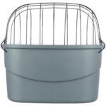 Trixie Stuur-Fietsmand Kunststof Grijs - 42 x 30 x 39 cm Tot 5 kg