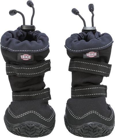 410334.jpg Trixie Pootbescherming Walker Active Long Zwart - S-M 2 stuks