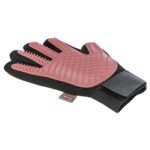 Trixie Vachtverzorgingshandschoen Mesh-Materiaal / Tpr Roze / Zwart - 16 x 24 cm