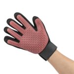 Trixie Vachtverzorgingshandschoen Mesh-Materiaal / Tpr Roze / Zwart - 16 x 24 cm