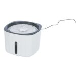 Trixie Drinkfontein Flower Kunststof Wit / Grijs - 18,5 x 18,5 x 13 cm 2 l