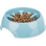 Trixie Voerbak Slowfeeding Kunststof / Tpr Assorti - 20 cm 800 ml
