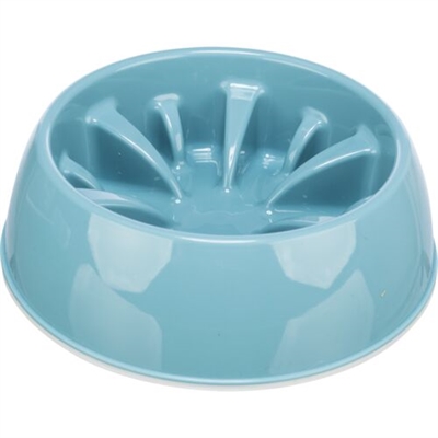 410421.jpg Trixie Voerbak Slowfeeding Kunststof / Tpr Assorti - 25 cm 1,4 l