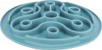 Trixie Voermat Slowfeeding Tpe Blauw - 28 x 28 cm