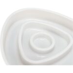 Trixie Voerbak Slowfeeding Kunststof / Tpr Grijs - 15 x 15 cm 350 ml