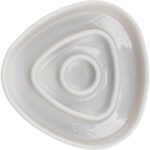 Trixie Voerbak Slowfeeding Kunststof / Tpr Grijs - 15 x 15 cm 350 ml