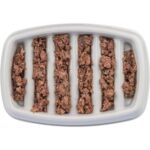 Trixie Voerbak Slowfeeding Kunststof / Tpr Grijs - 21 x 14 cm 250 ml