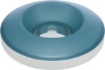 Trixie Slowfeeding Rocking Bowl Kunststof / Tpr Grijs / Blauw - 23 x 23 cm 500 ml