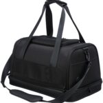 Trixie Vliegtuigtas Plane Zwart - 44 x 28 x 25 cm