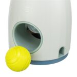 Trixie Dog Activity Strategiespel Ball&Treat Lichtgrijs / Blauw - 17 x 17 x 18 cm
