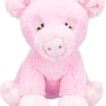 Trixie Be Eco Varkentje Edison Pluche Gerecycled Roze - 24 cm