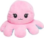 Trixie Octopus Omkeerbaar Pluche Grijs / Geel - 19 cm