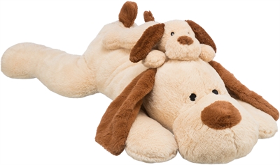 410481.jpg Trixie Hond Benny Pluche Beige / Bruin - 30 cm