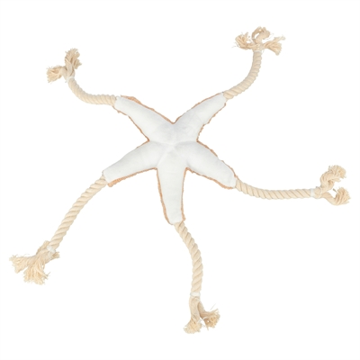 Trixie Be Nordic Zeester Jane Pluche / Touw Beige - 32 cm