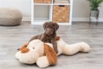 Trixie Knuffel Hondbenny Pluche Beige / Bruin - 75 cm