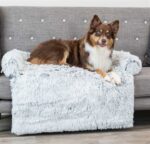 Trixie Sofa Bed Harvey Meubelbeschermer Hoekig Wit / Zwart - 90 x 90 x 8 cm