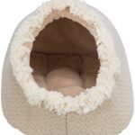 Trixie Kattenmand Iglo Boho Beige - 35 x 41 x 26 cm