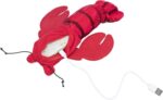 Trixie Spartelgarnaal Stof Catnip Rood - 23 cm
