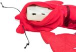 Trixie Spartelgarnaal Stof Catnip Rood - 23 cm