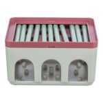 Trixie Cat Activity Rod Box Wit / Bordeaux - 20 x 16 x 12 cm