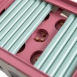 Trixie Cat Activity Rod Box Wit / Bordeaux - 20 x 16 x 12 cm