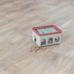 Trixie Cat Activity Rod Box Wit / Bordeaux - 20 x 16 x 12 cm