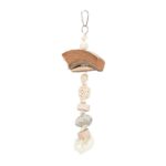 Trixie Natuurspeelgoed Kokosnoot / Rotan / Lavasteen Naturel - 35 cm