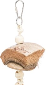 Trixie Natuurspeelgoed Kokosnoot / Rotan / Lavasteen Naturel - 35 cm
