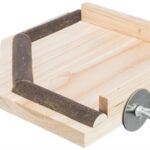 Trixie Landingsplaats Met Zitstokken Hout Naturel - 19 x 19 cm