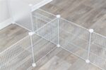 Trixie Indoorren Metaal / Kunststof Wit - 140 x 70 x 35 cm