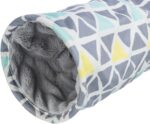 Trixie Knaagdiertunnel Sunny Pluche Grijs - 70 x 19 x 19 cm