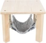 Trixie Schuilplaats Met Hangmat Sunny Assorti / Grijs - 28 x 28 x 24 cm