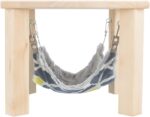 Trixie Schuilplaats Met Hangmat Sunny Assorti / Grijs - 28 x 28 x 24 cm