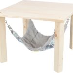 Trixie Schuilplaats Met Hangmat Sunny Assorti / Grijs - 37 x 37 x 29 cm
