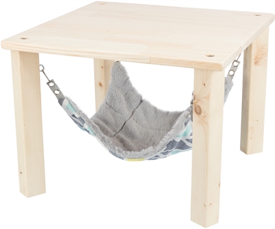 Trixie Schuilplaats Met Hangmat Sunny Assorti / Grijs - 37 x 37 x 29 cm