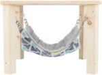Trixie Schuilplaats Met Hangmat Sunny Assorti / Grijs - 37 x 37 x 29 cm
