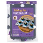 Hunger For Words Talking Pet Button Mat - 47,X34,X2, Cm