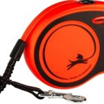 Flexi Rollijn Xtreme Tape Zwart / Oranje - L 8 Mtr