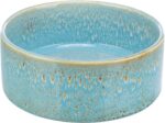 Trixie Voerbak / Drinkbak Keramiek Blauw - 16 x 16 cm 900 ml