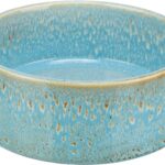 Trixie Voerbak / Drinkbak Keramiek Blauw - 16 x 16 cm 900 ml