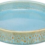 Trixie Voerbak / Drinkbak Keramiek Blauw - 15 x 15 cm 250 ml