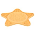 Trixie Lick'N'Snack Mat Ster Siliconen Geel - 23,5 cm