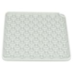 Trixie Lick'N'Snack Mat Siliconen Lichtgrijs - 20 x 20 cm