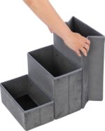 Trixie Hondenmand Huis Harvey Met Trap Grijs / Wit - 119 x 50 x 47 cm