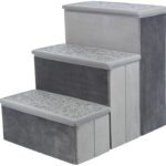Trixie Trap Met Opbergruimte Grijs - 34 x 50 x 45 cm