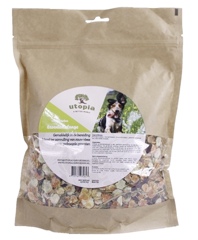 411553.jpg Utopia Groentemelange Voor Honden - 800 g