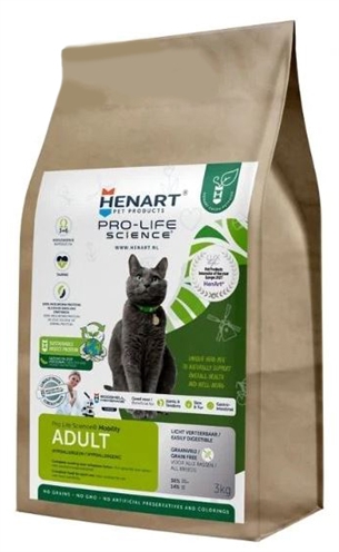 Henart Insect Cat Adult With Hem Eggshell Membrane - 3 kg