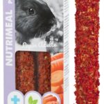 Zolux Nutrimeal Stick Konijn Wortel - 115 g 2 stuks