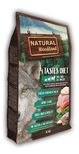 Natural Woodland 4 Tastes Diet - 10 kg